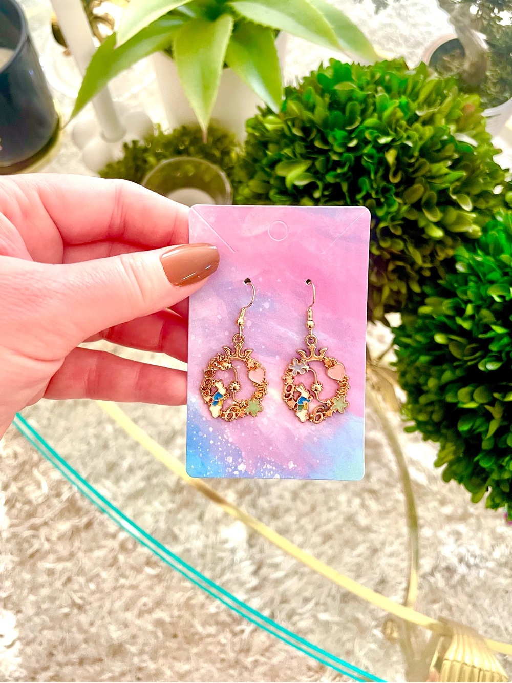 The White Rabbit Earrings - Picture 3 of 4